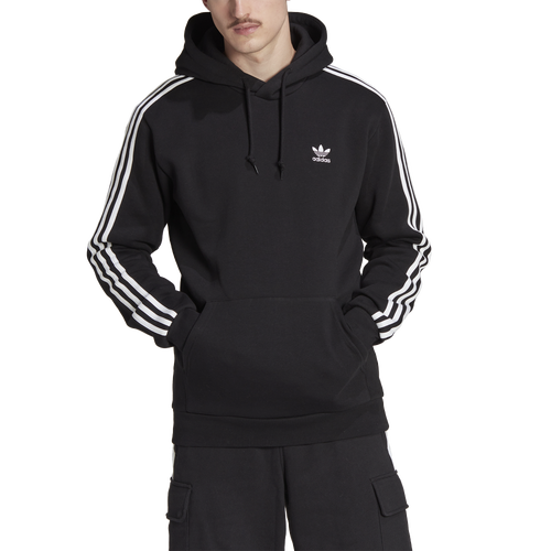 

adidas Originals Mens adidas Originals Adicolor Classics 3-Stripes Hoodie - Mens Black Size S