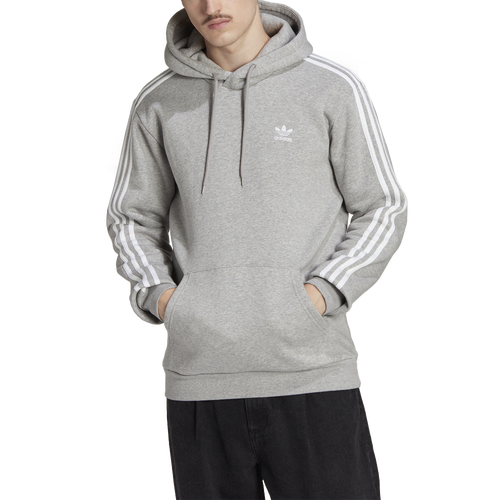 

adidas Originals Mens adidas Originals Adicolor Classics 3-Stripes Hoodie - Mens Medium Grey Heather Size M