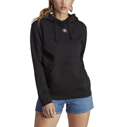 

adidas Originals Womens adidas Originals Essentials Hoodie - Womens Black/Black Size XL