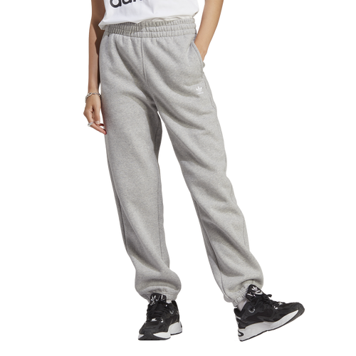 

adidas Originals Womens adidas Originals Essential Fleece Joggers - Womens Medium Grey Heather/Grey Size XL