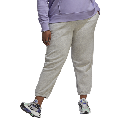 

adidas Originals Womens adidas Originals Plus Size Essentials Fleece Joggers - Womens Medium Grey Heather