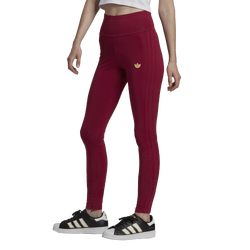 Women's - adidas Originals Class Of 72 Leggings - Burgundy/Burgundy