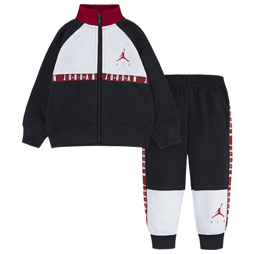 

Boys Infant Jordan Jordan Jumpman Air Blocked Tricot - Boys' Infant Black/White Size 24MO