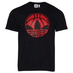 Men's - adidas Top Ten T-Shirt - Black/Red