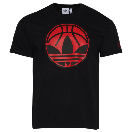

adidas Originals adidas Originals Top Ten T-Shirt - Mens Black/Red Size S