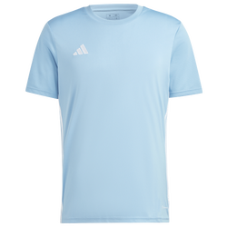 Men's - adidas Tabela 23 Soccer Jersey - White/Team Light Blue