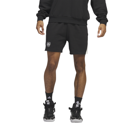 

adidas Mens adidas D.O.N. Excellence Shorts - Mens Black Size M