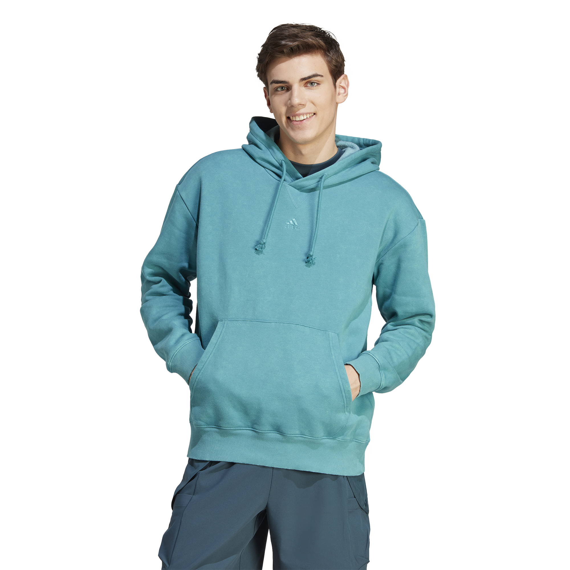 adidas ALL SZN Garment-Wash Hoodie | Foot Locker