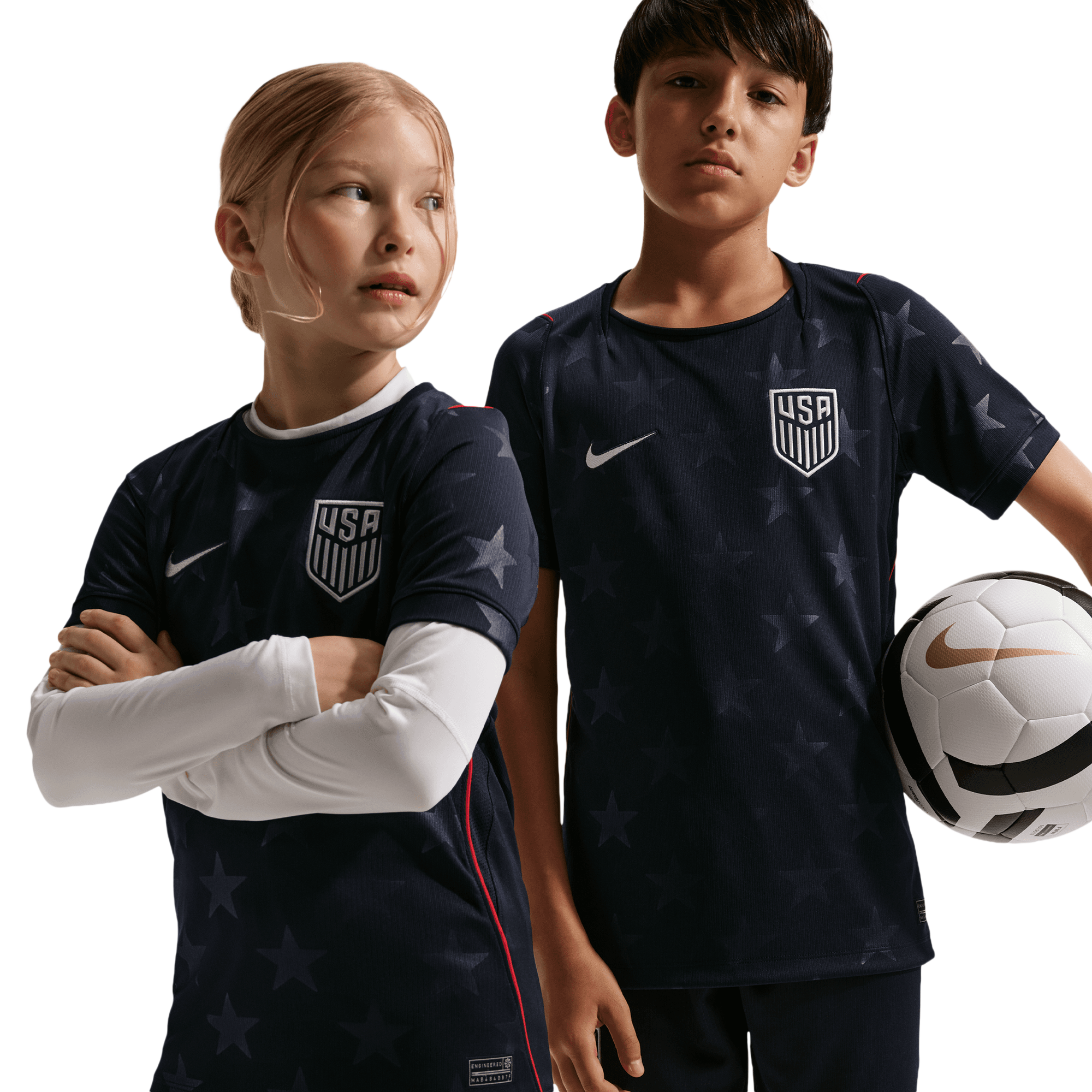 Nike Dri-FIT USA Short Sleeve Stadium Jersey - Boys' Grade School