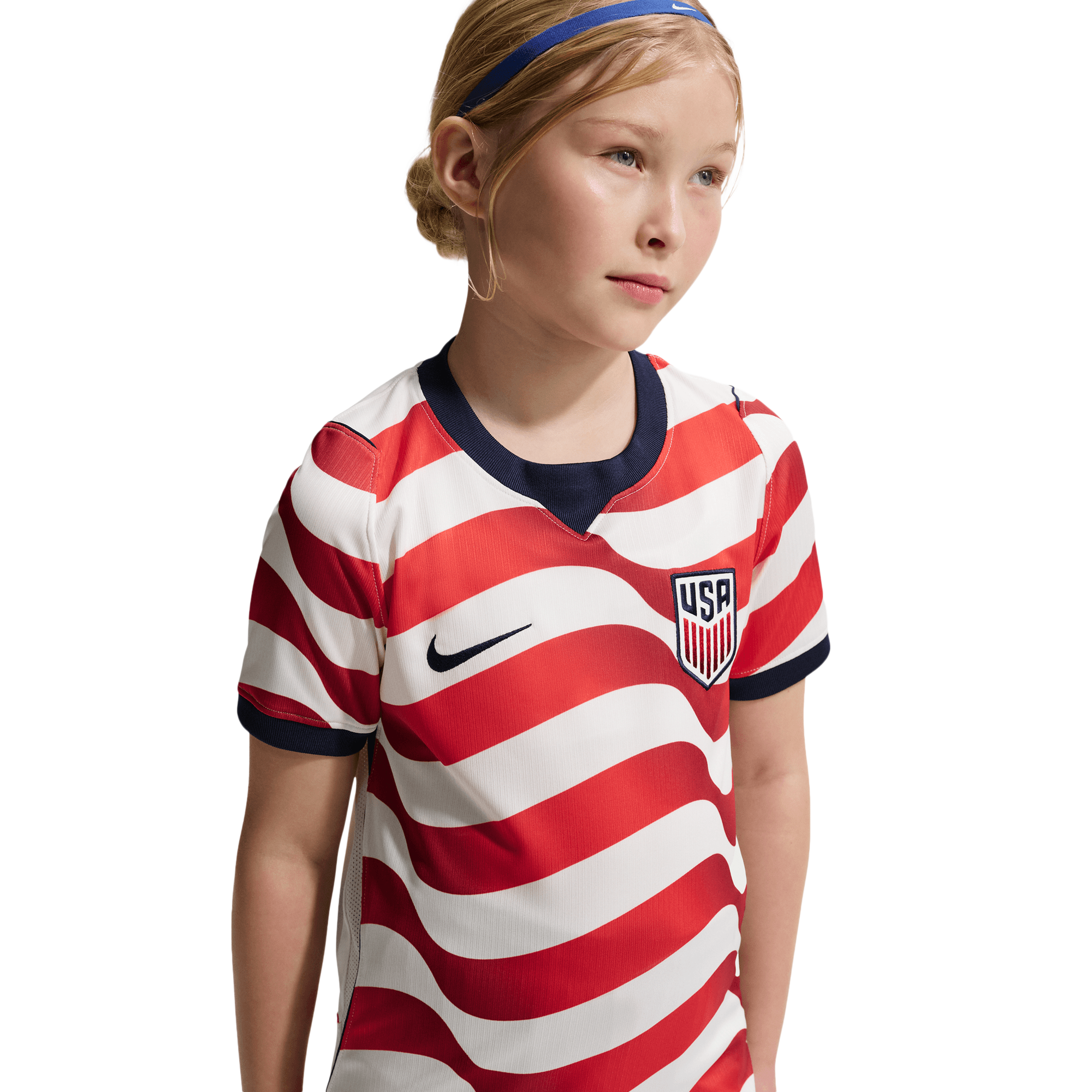 Nike Dri-FIT USA Short Sleeve Stadium Jersey - Boys' Grade School