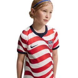 Boys' Grade School - Nike Dri-FIT USA Short Sleeve Jersey - Navy/White