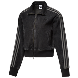 adidas Originals Pleather SST Oversized Track Top - Women's | Foot