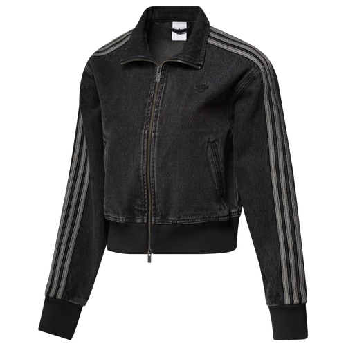 WOMENS - adidas FB Track Top Denim - True Black Denim