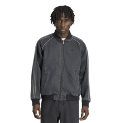 Men's - adidas Originals Superstar Denim Track Top - True Black Denim