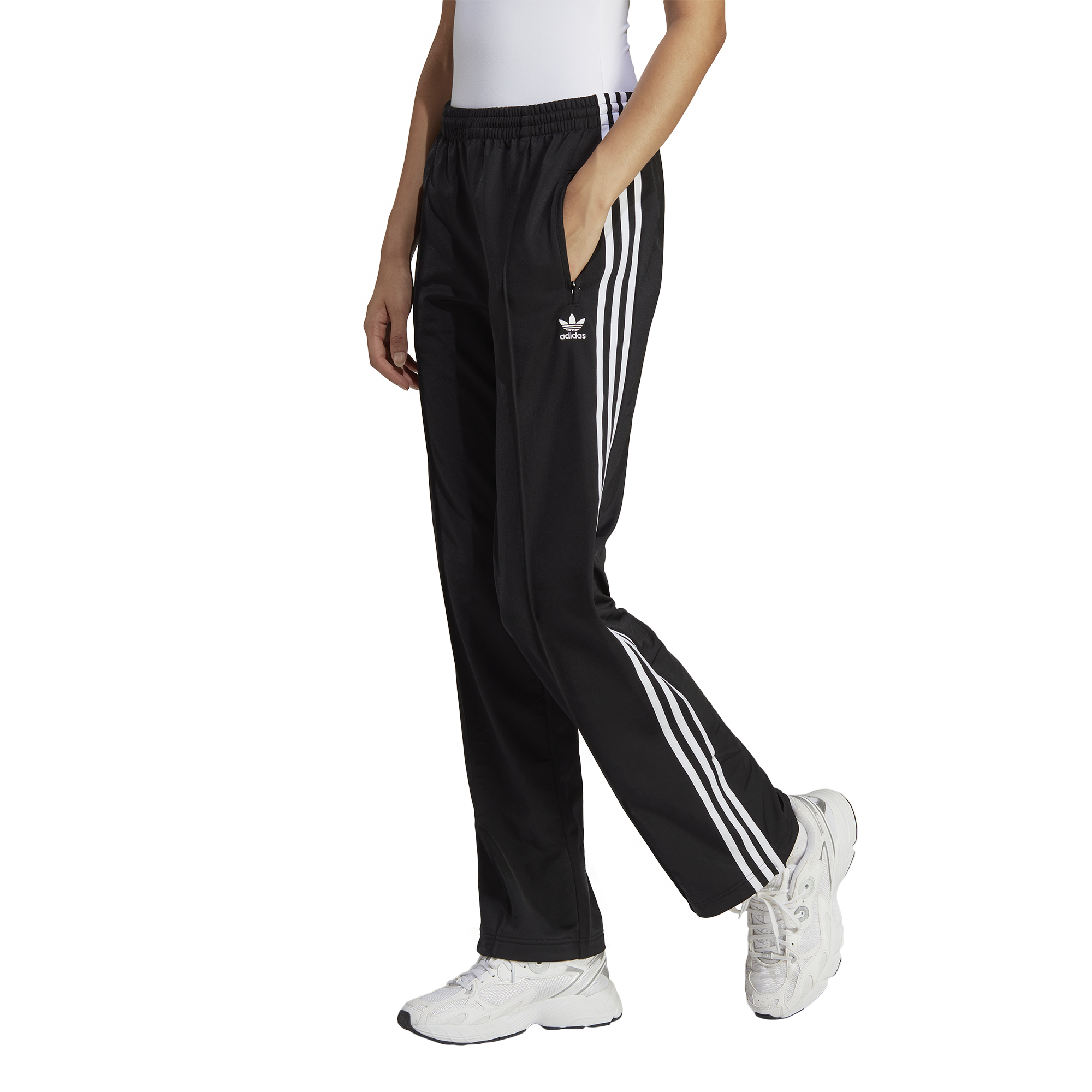 adidas Originals Men's Firebird Track Pants, Black, Medium