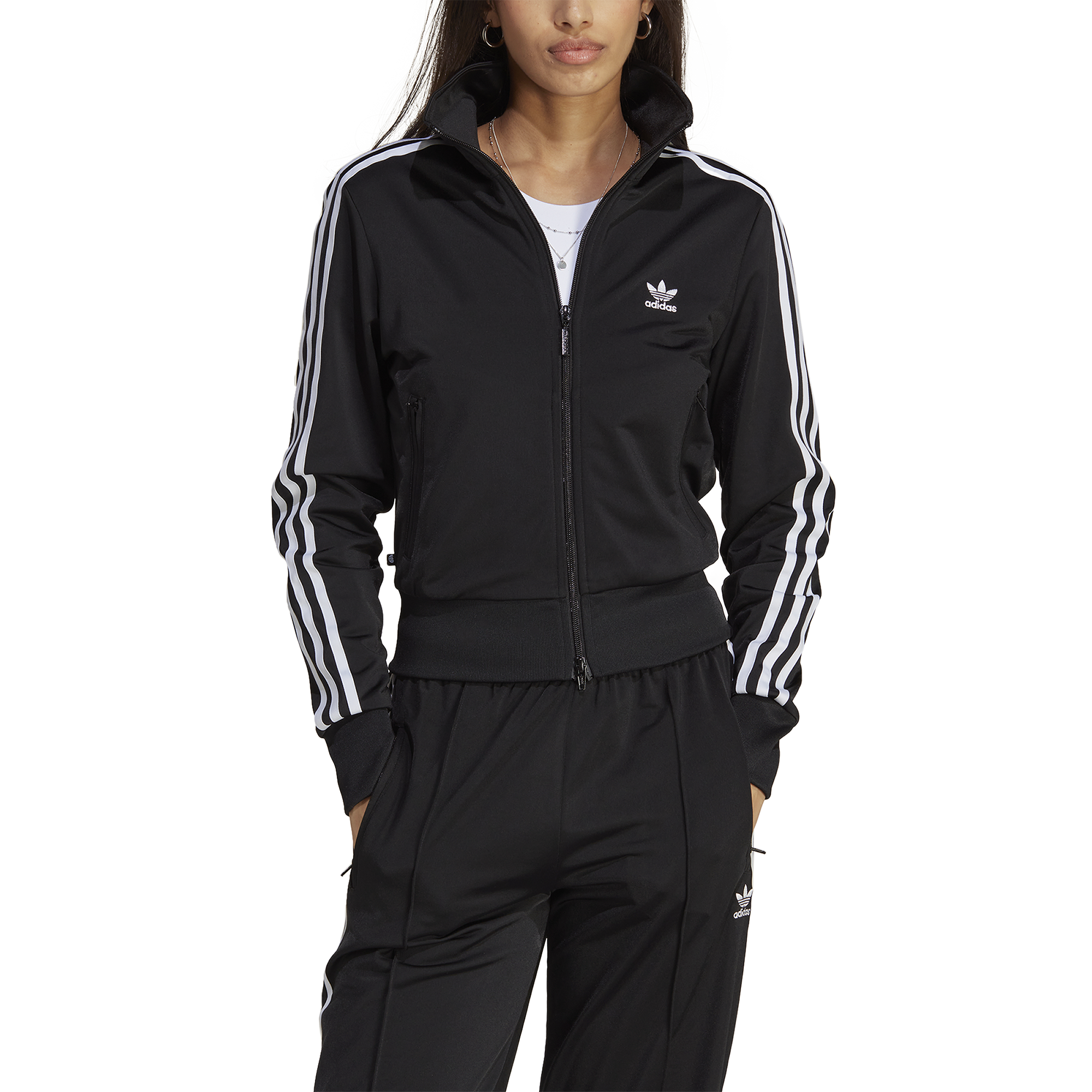 Adidas track jacket with on sale hood