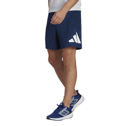 Men's - adidas Train Essentials Logo Training Shorts - Dark Blue/White
