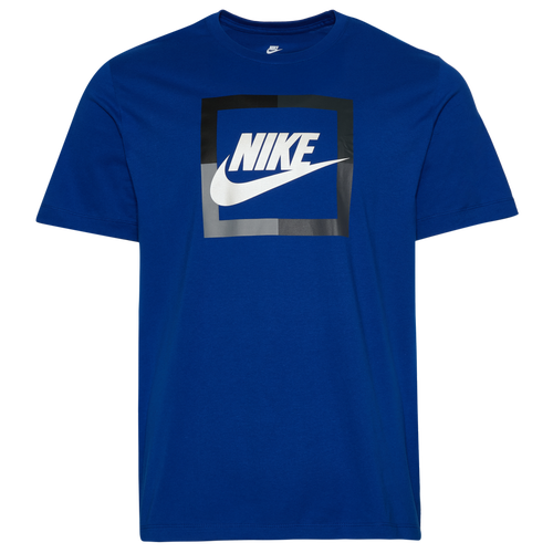 Nike Futura Block T-Shirt - Nike Old Royal/Grey
