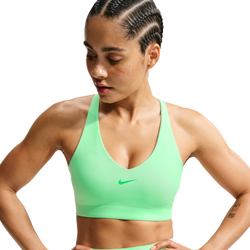 Women's - Nike Drifit Universal Medium Support Bra - Illusion Green/Lt Green Spark/Green Spark