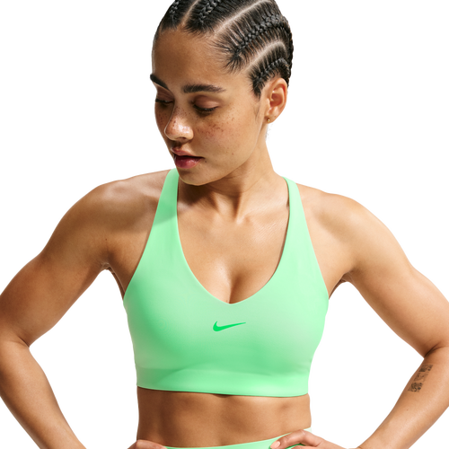  - Nike Drifit Universal Medium Support Bra - Illusion Green/Lt Spark