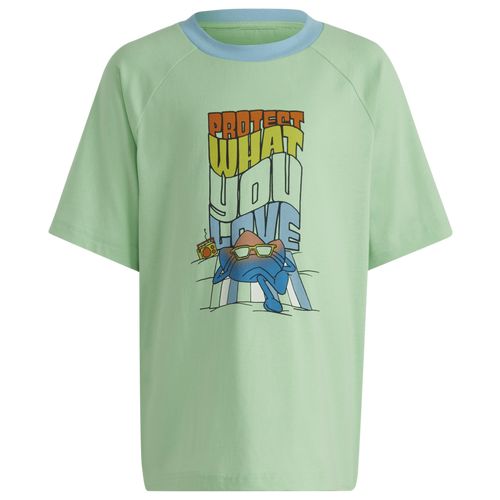 BOYS - adidas Originals Treffy T-Shirt - Green
