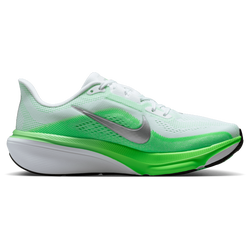 Women's - Nike Air Zoom Pegasus 42 - White/Mtlc Silver/Green Strike