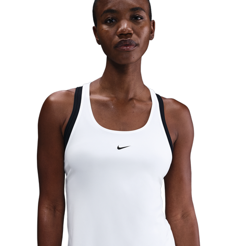 WOMENS - Nike Pro Dri-FIT Tank Elastika - White/Black