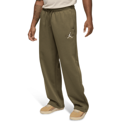 Men's - Jordan Brooklyn Oversize Stretch Pants - Medium Olive/Medium Olive
