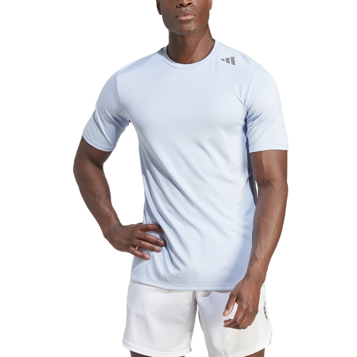 

adidas Mens adidas Designed 4 Training Heat.RDY HIIT T-Shirt - Mens Blue Dawn Size MT
