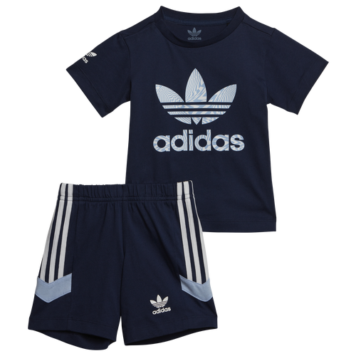 

Boys adidas adidas Rekive Shorts and T-Shirt Set - Boys' Toddler Night Indigo Size 6MO