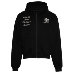 Men's - Future Is Color Rebuild Fleece Hoodie - Black/White