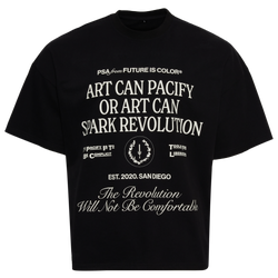 Men's - Future Is Color Spark Rev Short Sleeve T-Shirt - White/Black