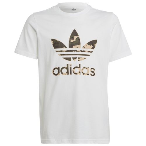 

Boys adidas Originals adidas Originals Camo T-Shirt - Boys' Grade School White Size XS