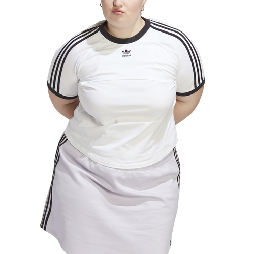 

adidas Originals Womens adidas Originals Plus Size Always Original T-Shirt - Womens White