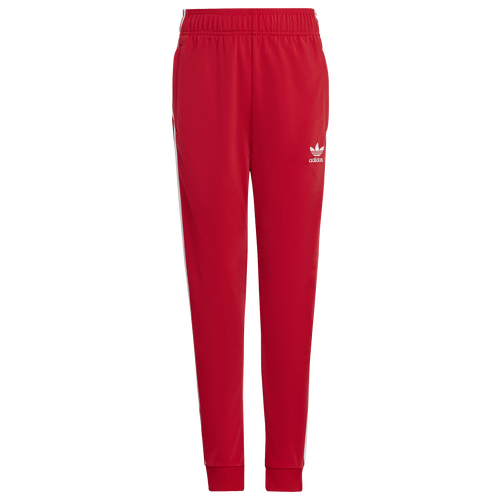 Adidas sst track pants scarlet hotsell