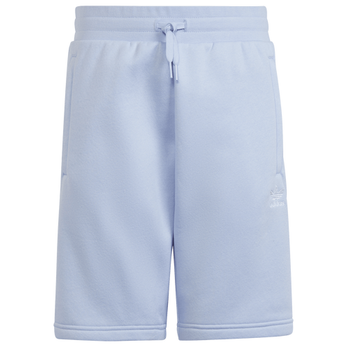 

adidas Originals Boys adidas Originals Essential Shorts - Boys' Grade School White/Blue Size L