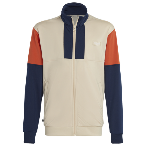 

Boys adidas adidas Adventure Track Jacket - Boys' Grade School Sand Strata/Night Indigo/Craft Orange Size L