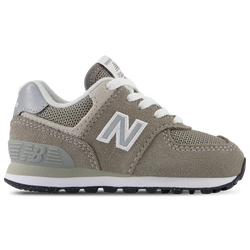 Boys' Toddler - New Balance 574 - Grey/White