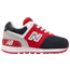 New Balance 574 Classic - Boys' Toddler Team Red/Navy/White