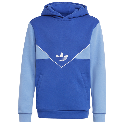 

adidas Originals adidas Originals Adicolor Hoodie - Boys' Grade School Semi Lucid Blue/Blue Fusion Size XL