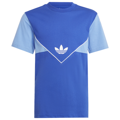 

Girls adidas adidas Cropped Tank Top - Girls' Grade School Semi Lucid Blue/Blue Fusion Size S