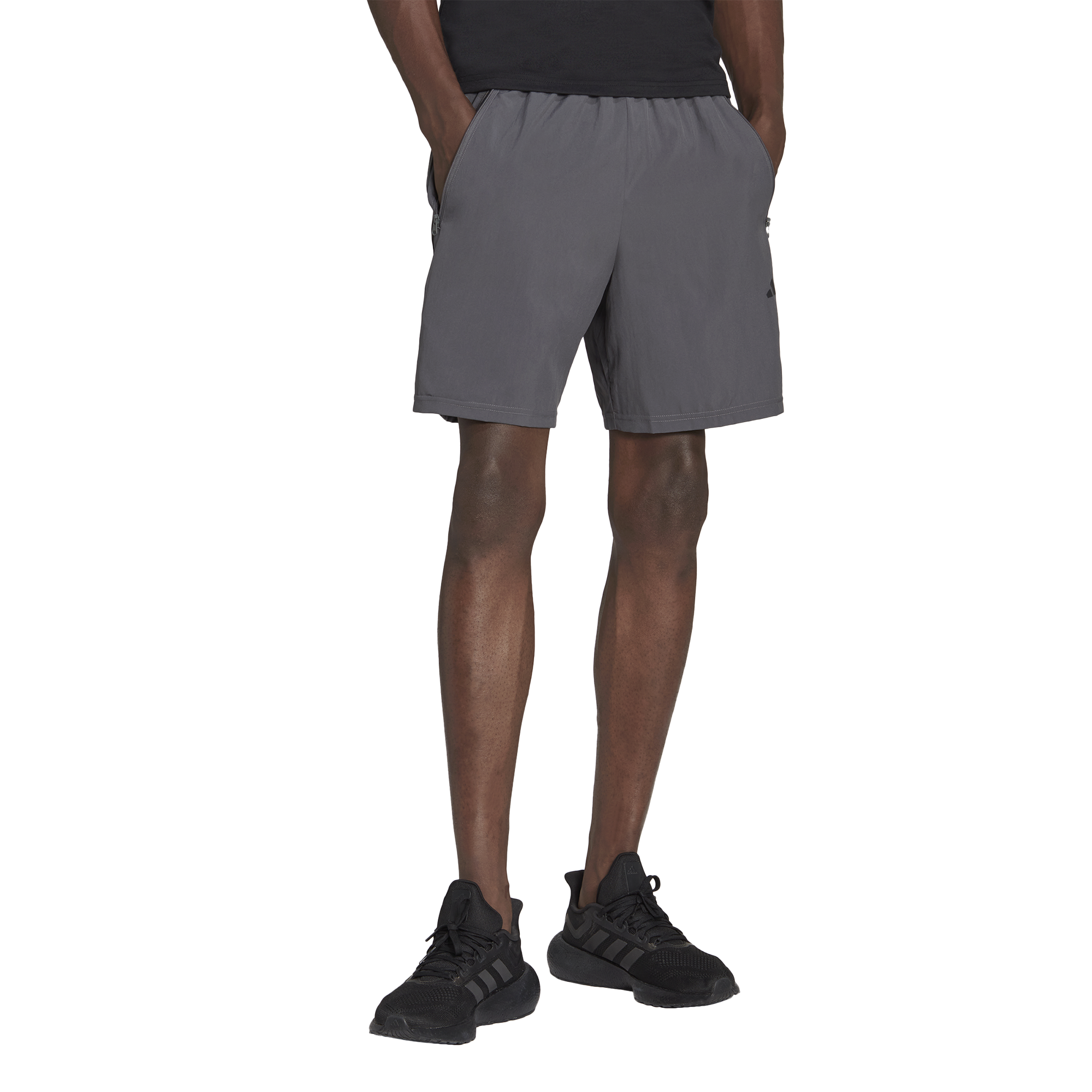 ☆adidas☆ Train Essentials Woven Training Shorts IC6978 adidas Train Essentials Woven Training Shorts 'Grey' IC6978