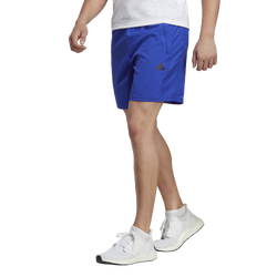 Men's - adidas Train Essentials 7" Woven Shorts - Lucid Blue/Black