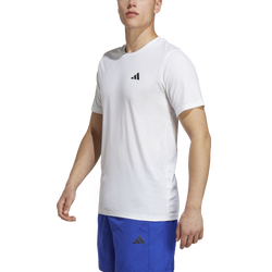 Men's - adidas Essentials Short Sleeve T-Shirt - White/Black