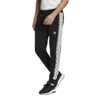 Adidas Essentials 3-Stripe Wind Pants - Black/Black/White - Mens