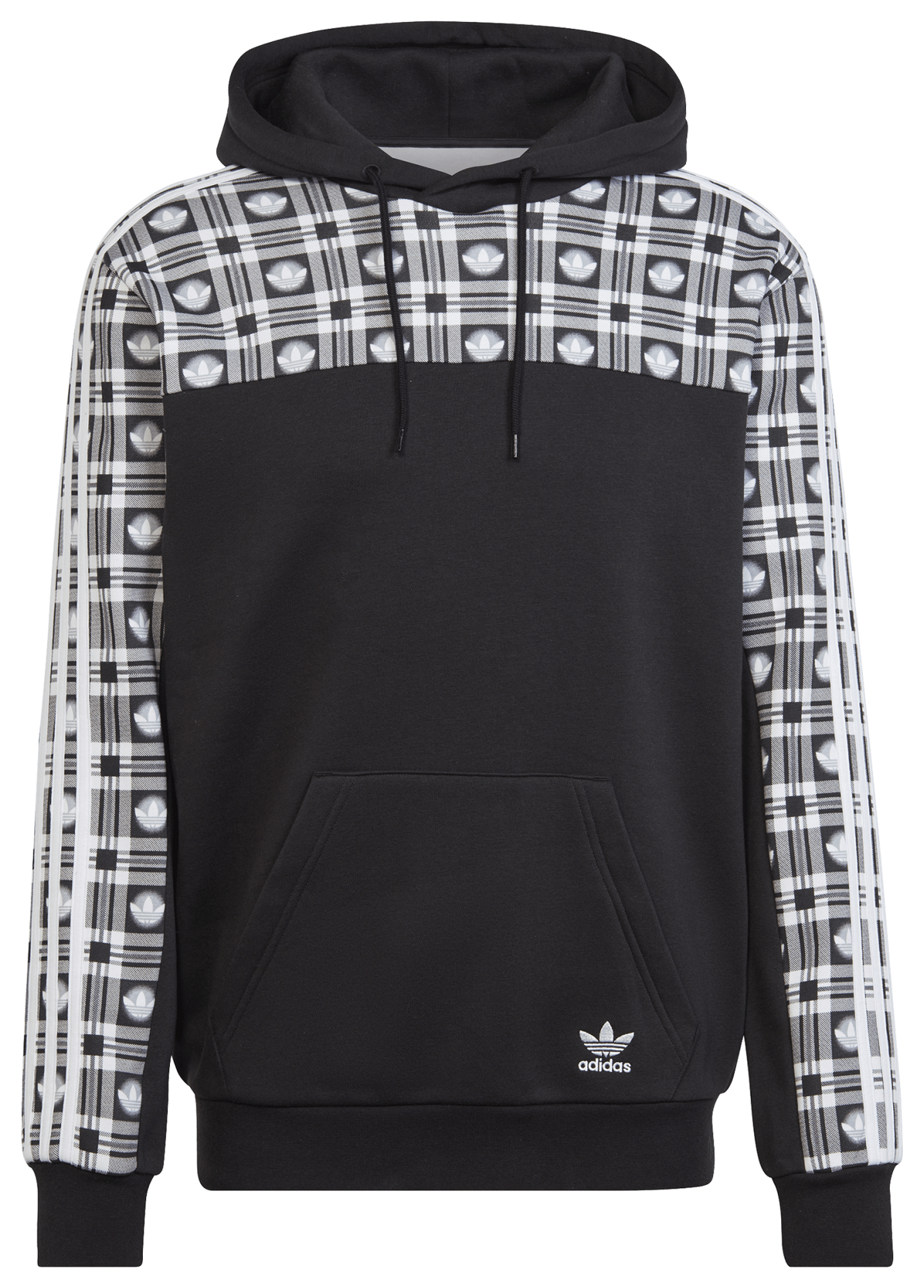 Adidas trefoil clearance hoodie dam