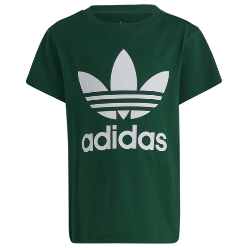 

Boys Preschool adidas Originals adidas Originals Adicolor Trefoil T-Shirt - Boys' Preschool Dark Green Size XS