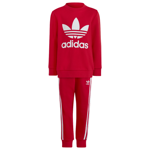 

adidas Originals adidas Originals Crew Set - Boys' Preschool White/Red Size 5T