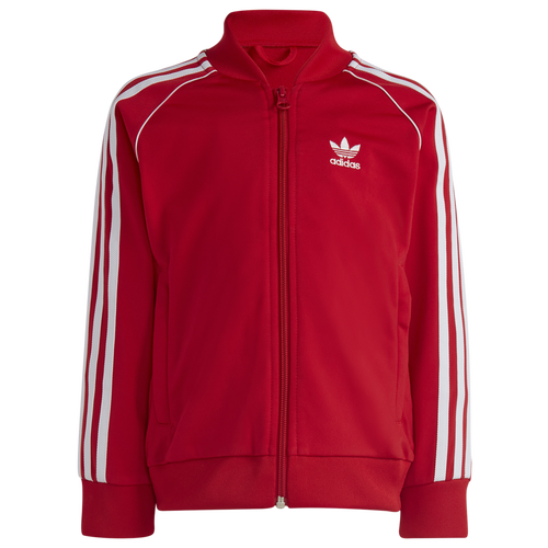 Red adidas tracksuit youth online