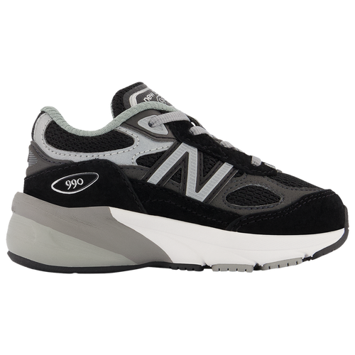 New Balance Kids' Boys  990 V6 In Black/silver